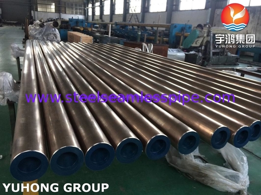 16MM DIN 86019 CuNi10Fe1.6Mn ทองแดง นิเคิล สังกะสีท่อไร้รอยสําหรับเรือ Boiler