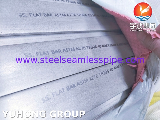 ASTM A276 TP304 สแตนเลสสแตนเลส Flat Bar และ Angle Bar