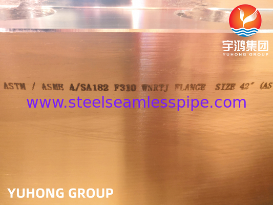สแตนเลส ASTM A182 F310 Weldneck Flange RTJ สําหรับน้ํามันและก๊าซ