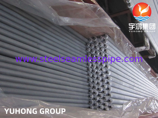 L Type Fined Pipe A179 ASME SA179 With Aluminum 1060 สําหรับเครื่องปรับความเย็นด้วยอากาศ