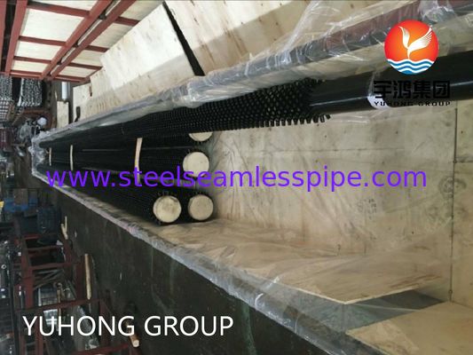 ทรายบลัสทูบทรงโอวาล ASTM A335 P9 ท่อปัดปีกสําหรับการปั่นความถี่สูง