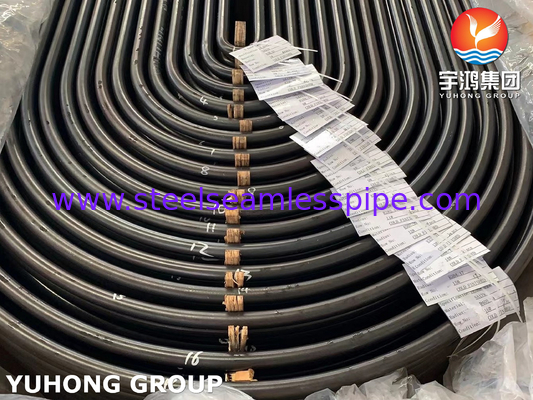 ASTM A179 สแตนเลสคาร์บอน สายต่อ U Bend Tube สําหรับ Tubelar Heat Exchanger Condenser