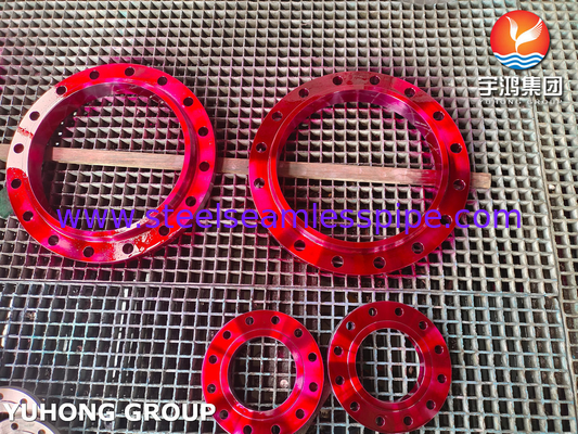 แฟลนจ์เหล็กทนทานต่อการกัดกร่อน A182 F904L สําหรับการใช้ Cryogenic