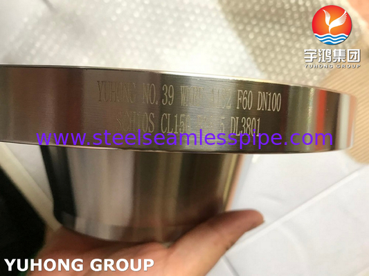 ASTM A182 F60 ดับเพล็กซ์สแตนเลสฟลอเจอร์ฟลานจ์ โลด-คอ