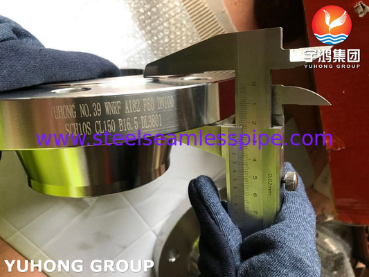 ASTM A182 F60 ดับเพล็กซ์สแตนเลสฟลอเจอร์ฟลานจ์ โลด-คอ