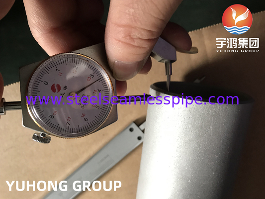 ASTM A815 UNS S31803 เครื่องเชื่อมท่อสแตนเลสแบบสองแบบ 45 องศา Y Lateral Tee