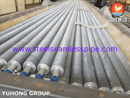ท่อแลกเปลี่ยนความร้อนแบบปีกจากเหล็กไร้สแตนเลส ASTM A269 TP304