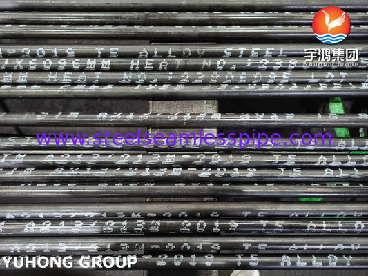 ASTM A213/ASME SA213 GR.T5 หลอดไร้รอยเหล็กสแตนเลส สําหรับเครื่องแลกเปลี่ยนความร้อนและเครื่องปั่น