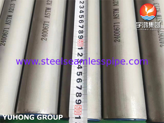 ASTM A213/ASME SA 213 TP347/TP347H ท่อไร้รอยเหล็กไร้ขัดในหม้อแลกเปลี่ยนความร้อน