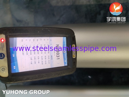 NICKEL ALLOY ASTM B619 EN 1.4562 UNS N08031 ALLOY 31 ท่อผสม
