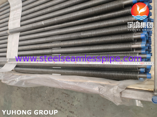 ASTM A179 โรงไฟฟ้าเหล็กคาร์บอน Al Fin Material For Air Cooler