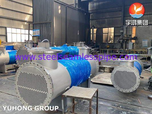 กล่องท่อสําหรับเครื่องแลกเปลี่ยนความร้อนหรือเครื่อง condenser ท่อตรง / ท่อ U เหล็กคาร์บอน / เหล็กสแตนเลส / ทองแดง