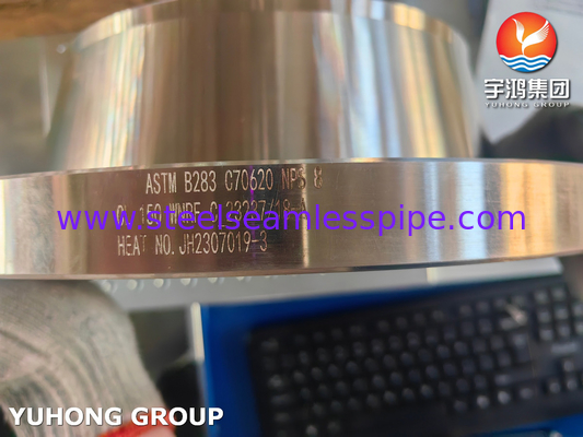 ASTM B283 C70620 แฟลนจ์ RF คอส้วนทองแดง
