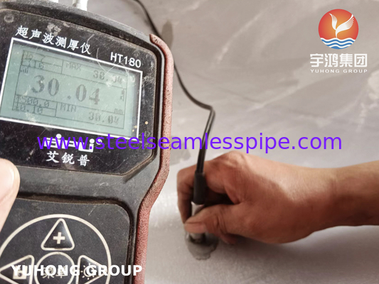 SA240 SS321 ถังและภาชนะเก็บของหัวทรงเอลลิปโซอิดจากเหล็กไร้ขัด