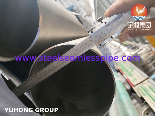 ASTM A312 TP321 / S32100 ท่อไร้รอย NACE MR0175 / ISO 15156 ยอมรับ