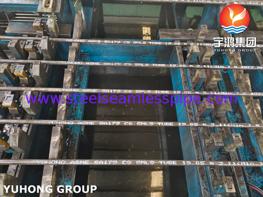 ASTM A179/ASME SA179 ท่อแลกเปลี่ยนความร้อนดึงเย็นฆ่าด้วย 100% ET/HT