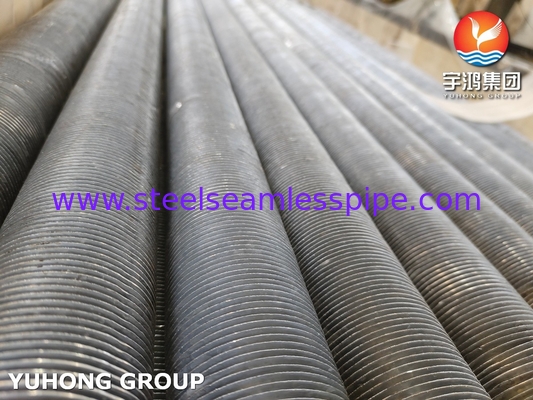 SA249 TP304 ท่อปีกขัดจากเหล็กไร้ขัด สําหรับเครื่องแลกเปลี่ยนความร้อนโรงงานปังข้าว