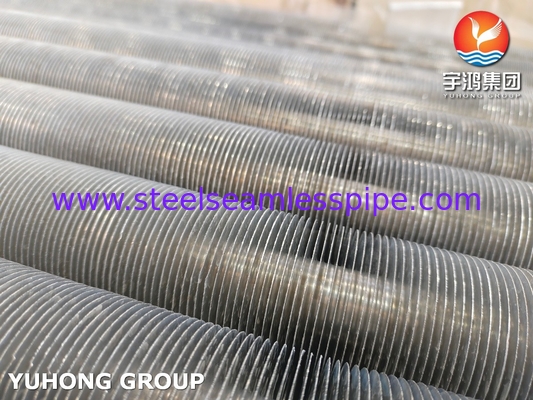 SA249 TP304 ท่อปีกขัดจากเหล็กไร้ขัด สําหรับเครื่องแลกเปลี่ยนความร้อนโรงงานปังข้าว