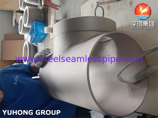 ทองแดง นิเคิล 90/10 เทียบเทียบ Tee Fitting ASTM B466 สําหรับสภาพแวดล้อมทางทะเลและอุตสาหกรรม