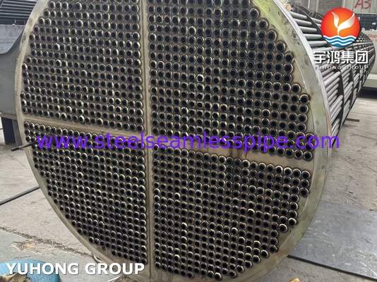 ASME U Stamp Customized Tube Bundle Steel Heat Exchanger Seamless Tube กล่องที่ใช้ในการแลกเปลี่ยนความร้อนจากเหล็ก
