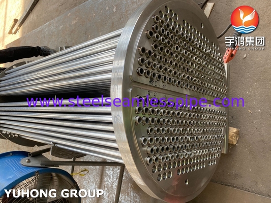 ASME U Stamp Customized Tube Bundle Steel Heat Exchanger Seamless Tube กล่องที่ใช้ในการแลกเปลี่ยนความร้อนจากเหล็ก