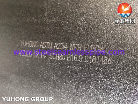 อุปกรณ์ประกอบขนาดใหญ่ ASTM A234 WPB LR 45 Deg Elbow B169