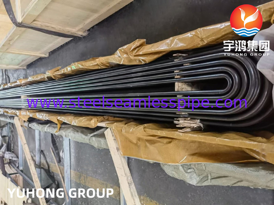 ก๊าบคาร์บอนสแตนเลส U Bend Tube, ASME SA179, Full Killed, Nace MR-0175, สําหรับการใช้งานในเครื่องแลกเปลี่ยนความร้อน
