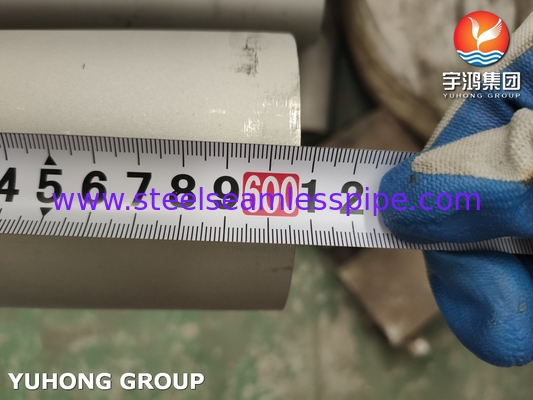 ท่อไร้รอยเหล็กไร้ขัด EN 10216-5 D2/T1 1.4404 TP316L สําหรับน้ํามันและก๊าซ