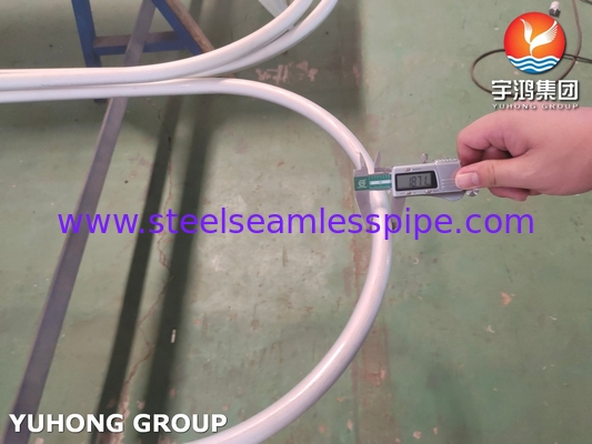 ASTM A213 TP304 สแตนเลส ท่อไร้รอย แลกเปลี่ยนความร้อน ท่อบิด U