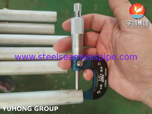 ASTM A213 TP304 สแตนเลส ท่อไร้รอย แลกเปลี่ยนความร้อน ท่อบิด U