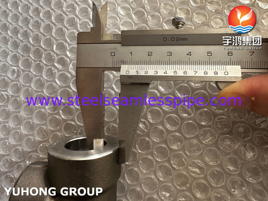 ASTM A182 F92 เหล็กสแตนเลส 90° เอลโค 6000# อุปกรณ์ประกอบท่อปลอมแรงดันสูง