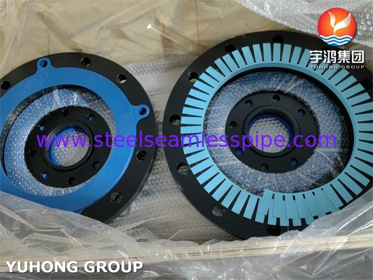 ASTM A105 / A105N สแตนเลสคาร์บอนสลิสบนฟลานจ์ ASME B16.5 ฟลานจ์ SORF ที่โกง