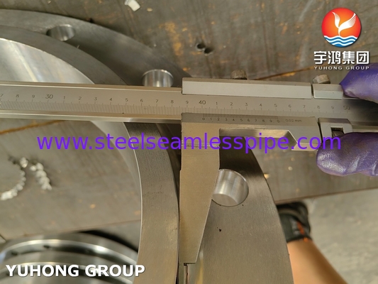ASTM A105 / A105N สแตนเลสคาร์บอนสลิสบนฟลานจ์ ASME B16.5 ฟลานจ์ SORF ที่โกง