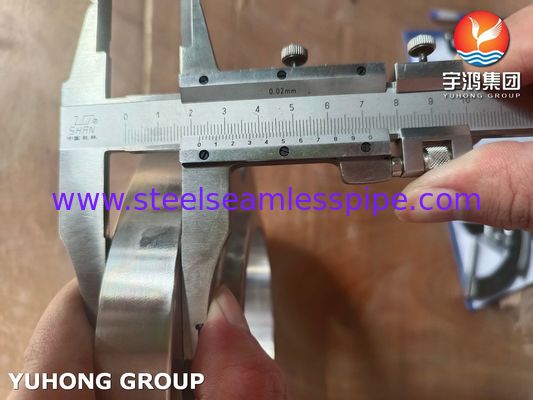 ASTM A182 F60 / UNS S32205 สแตนเลสดุ๊ปเล็กซ์สไลด์บนฟลานซ์ สะสมเหล็ก 2205 SORF ฟลานซ์