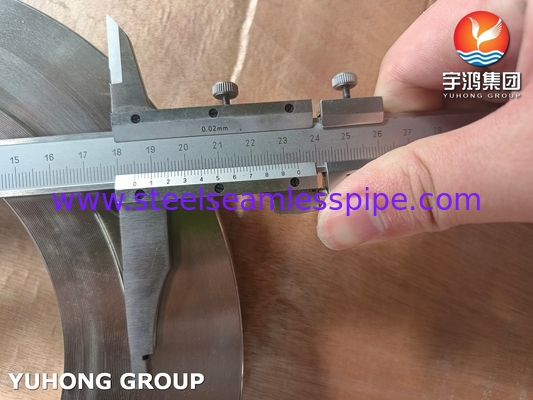ASTM A182 F60 / UNS S32205 สแตนเลสดุ๊ปเล็กซ์สไลด์บนฟลานซ์ สะสมเหล็ก 2205 SORF ฟลานซ์