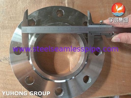 ASTM A182 F60 / UNS S32205 สแตนเลสดุ๊ปเล็กซ์สไลด์บนฟลานซ์ สะสมเหล็ก 2205 SORF ฟลานซ์
