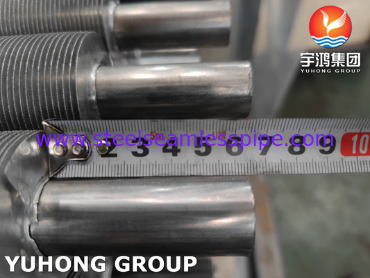 สแตนเลส Extruded ปีกท่อสําหรับการแลกเปลี่ยนความร้อน เครื่องเย็นอากาศ