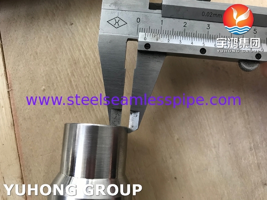 อุปกรณ์ประกอบเหล็กไร้ขัด ASTM A182 F304 Swage Nipple MSS SP-95