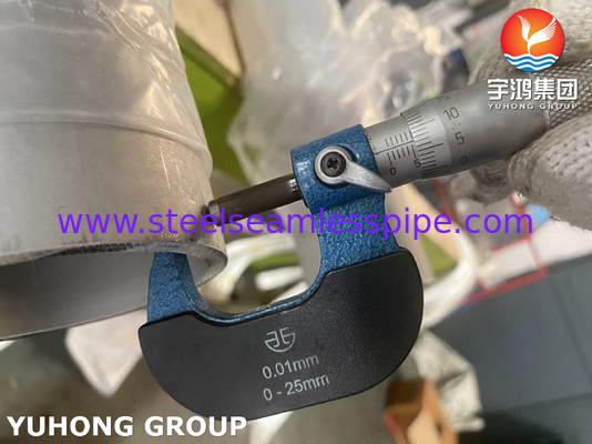 ASTM A312 ท่อไร้รอยเหล็กดัดเหล็กสําหรับการใช้งานอุณหภูมิสูง S30815 253MA