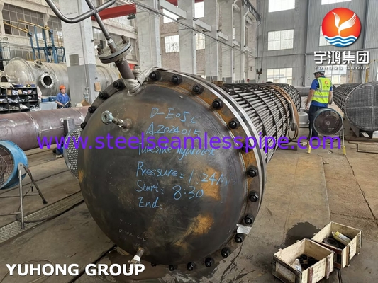ASME U Stamp Tube Bundle สําหรับเครื่องแลกเปลี่ยนความร้อนเย็นอากาศ, การโอนความร้อน, ระบบการฟื้นฟูและโครงการชําระน้ํามัน