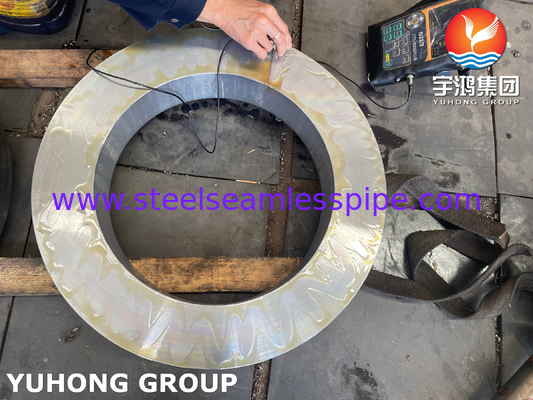 ASME SA266 GR 2 คาร์บอนสแตนเลส ดิสก์และวงแหวนสําหรับเครื่องแลกเปลี่ยนความร้อน