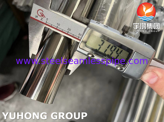 ASTM A554 TP304 ท่อผสมเหล็กไร้ขัดเหล็กสําหรับการประกอบทางเคมีที่ดีกว่า