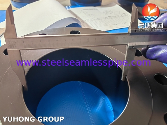 ASTM A182 Gr F9 โลหะเหล็กสแตนเลส แฟลนจ์คอเหล็กสแตนเลส ASME B16.5 แฟลนจ์ WNRF สลับ