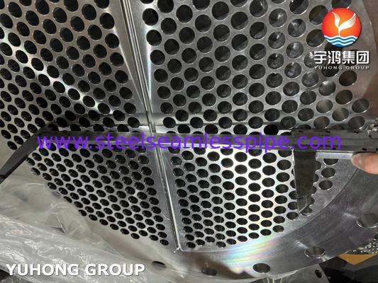 ASTM A403 WPS304L-S ผนังท่อสแตนเลสสําหรับเครื่องแลกเปลี่ยนความร้อน