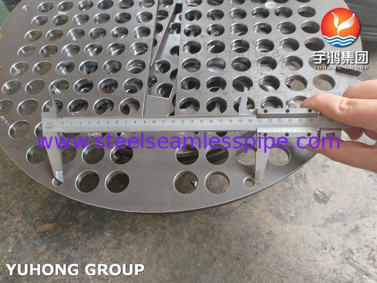 ASME SA516 Gr.70 โลหะ Baffle Plates Boiler และแผ่นรองรับภาชนะความดัน