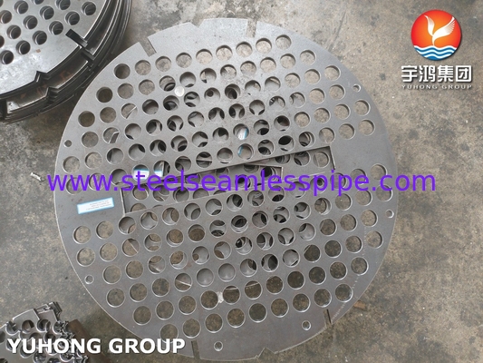 ASME SA516 Gr.70 โลหะ Baffle Plates Boiler และแผ่นรองรับภาชนะความดัน