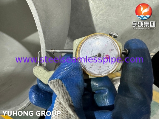 ASTM B366 UNS N08810 สายสลัด 800H บัตท์เวลด์ฟิตติ้ง 180 องศาบิดกลับ