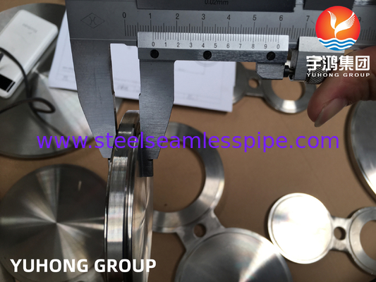 ASTM A182 สแตนเลส ดับเพล็กซ์ สแตนเลส สเปคเกาเลส บลินด์ แฟลนจ์ Asme B1648