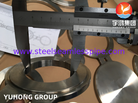 ASTM A182 สแตนเลส ดับเพล็กซ์ สแตนเลส สเปคเกาเลส บลินด์ แฟลนจ์ Asme B1648