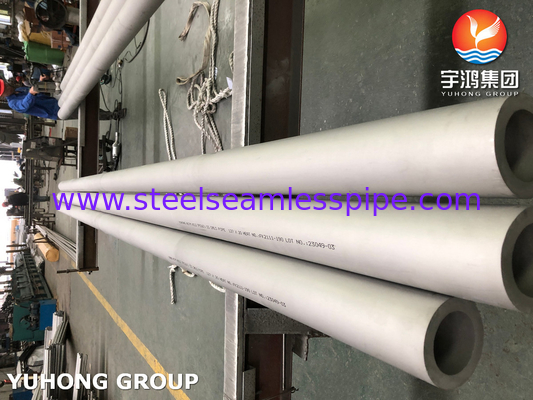 ASTM A312 316Ti หลอดเหล็กดัดผนังหนา